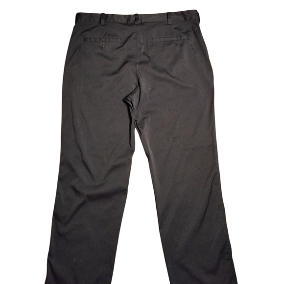 Nike Golf Charcoal Black Lightweight Pockets Size 36X30 Button Zip - Picture 5 of 10